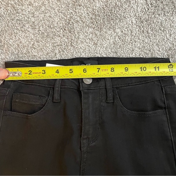 New Vervet Mid Rise Ankle Skinny Fit Women’s Size 24 Black Denim Jeans - Picture 7 of 14
